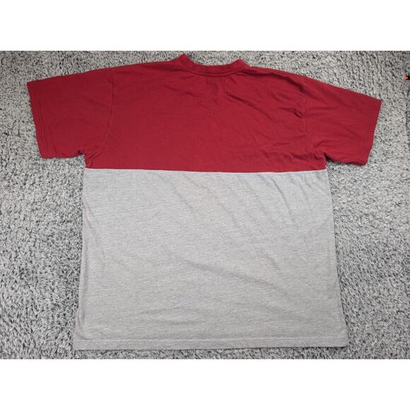 Champion Shirt Men 4XL XXXXL Red Gray Athleisure Casual Lounge Logo Tee Normcore - Picture 5 of 6